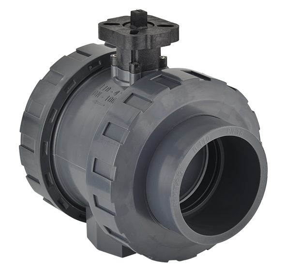 U-PVC Aktüatör Uyumlu Küresel Vana