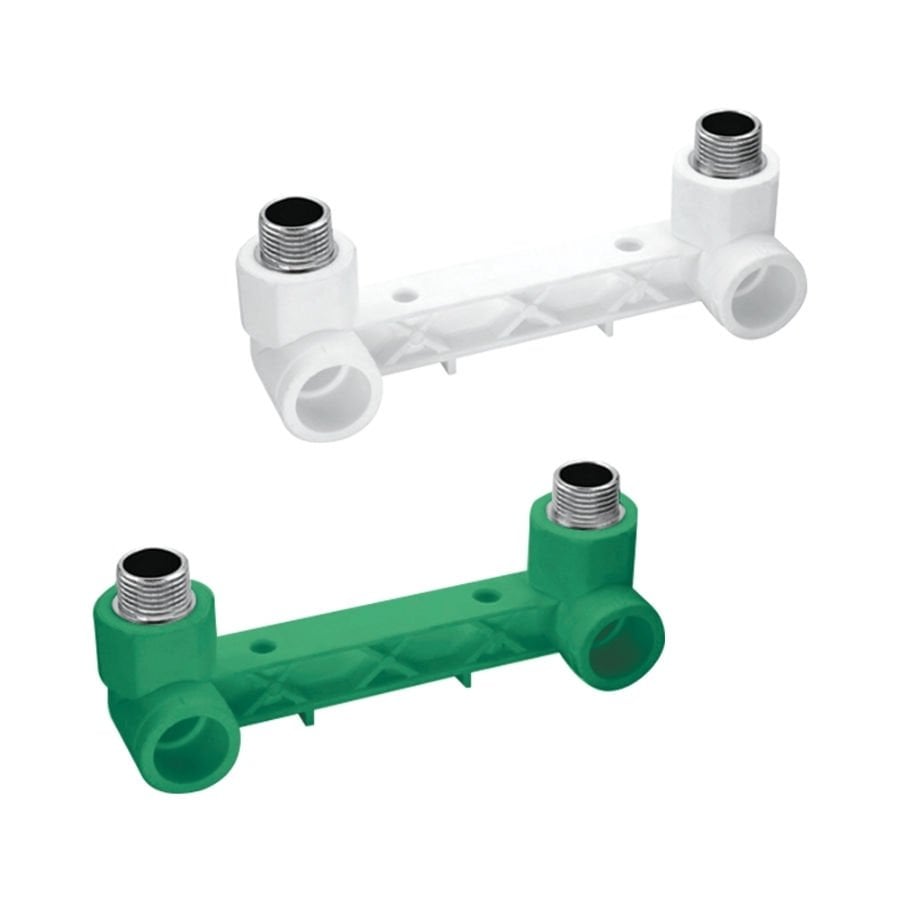 PP-R ERKEK ÇİFTLİ BATARYA BAĞLANTISI PN 25 20x3/4''