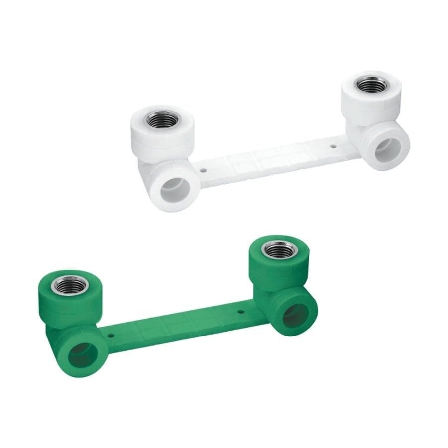 PP-R Dişi Çiftli Batarya Bağlantısı - Levha Tip 20x3/4''