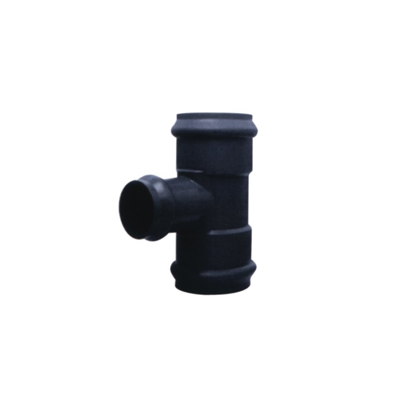 U-PVC 90° Geçme Muflu İnegal Te F / F / F 160-75