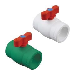 PP-R PLASTİK KÜRESEL VANA PN 25 - EKO 20