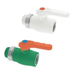 PP-R DİŞİ KÜRESEL VANA PN 25 - TEK TARAFLI 32