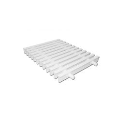 20 Cm Çift Geçme Savak Izgarası (8 mm Aralıklı)