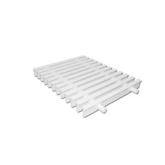 25 Cm Çift Geçme Savak Izgarası (8 mm Aralıklı)