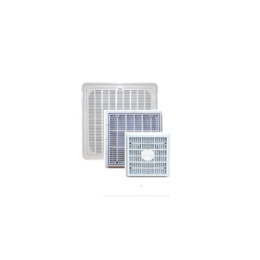 250x250 Kare Dip Emiş Izgarası (ABS)