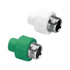 PP-R KUYRUKLU ERKEK NİPEL PN 25 25 x 3/4''