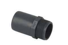 UH-PVC  Dış Dişli Dıştan Yapıştırmalı Adaptör (Uzun Tip)