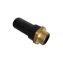 PE Pirinç Metal Geçiş Adaptörü Dış Dişli 25 x 3/4''