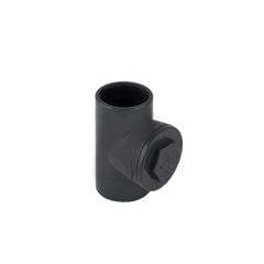 U-PVC Çift Taraf İç Dişli T Çekvalf (Asit)