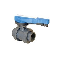 U-Pvc Yapıştırma Muflu Küresel Su Vanası ( Pozisyon Ayarlı)