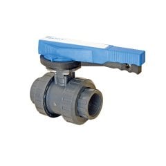 U-Pvc Yapıştırma Muflu Küresel Su Vanası Tek Taraf İçten Dişli (Pozisyon Ayarlı)